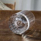 Handcrafted Edo Kiriko Zodiac Constellation whisky glass, Japanese cut crystal tumbler by Viko