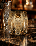 White Rime Champagne Edo Kiriko Whisky Glass | Japanese Crystal Tumbler - Product image 2