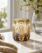 White Rime Champagne Edo Kiriko Whisky Glass | Japanese Crystal Tumbler - Product image 3