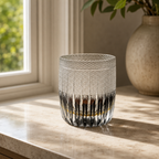 Polar Day Smoke Edo Kiriko Whisky Glass | Japanese Crystal Tumbler - Product image 3