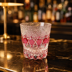 Rose Fluorite Edo Kiriko Whisky Glass | Japanese Crystal Tumbler - Product image 2