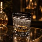 Meteor Moon Smoke Edo Kiriko Whisky Glass | Japanese Crystal Tumbler - Product image 2