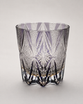 Lavender Key Crystal Whisky Glass | Japanese-Inspired Cut Tumbler - Product image 1