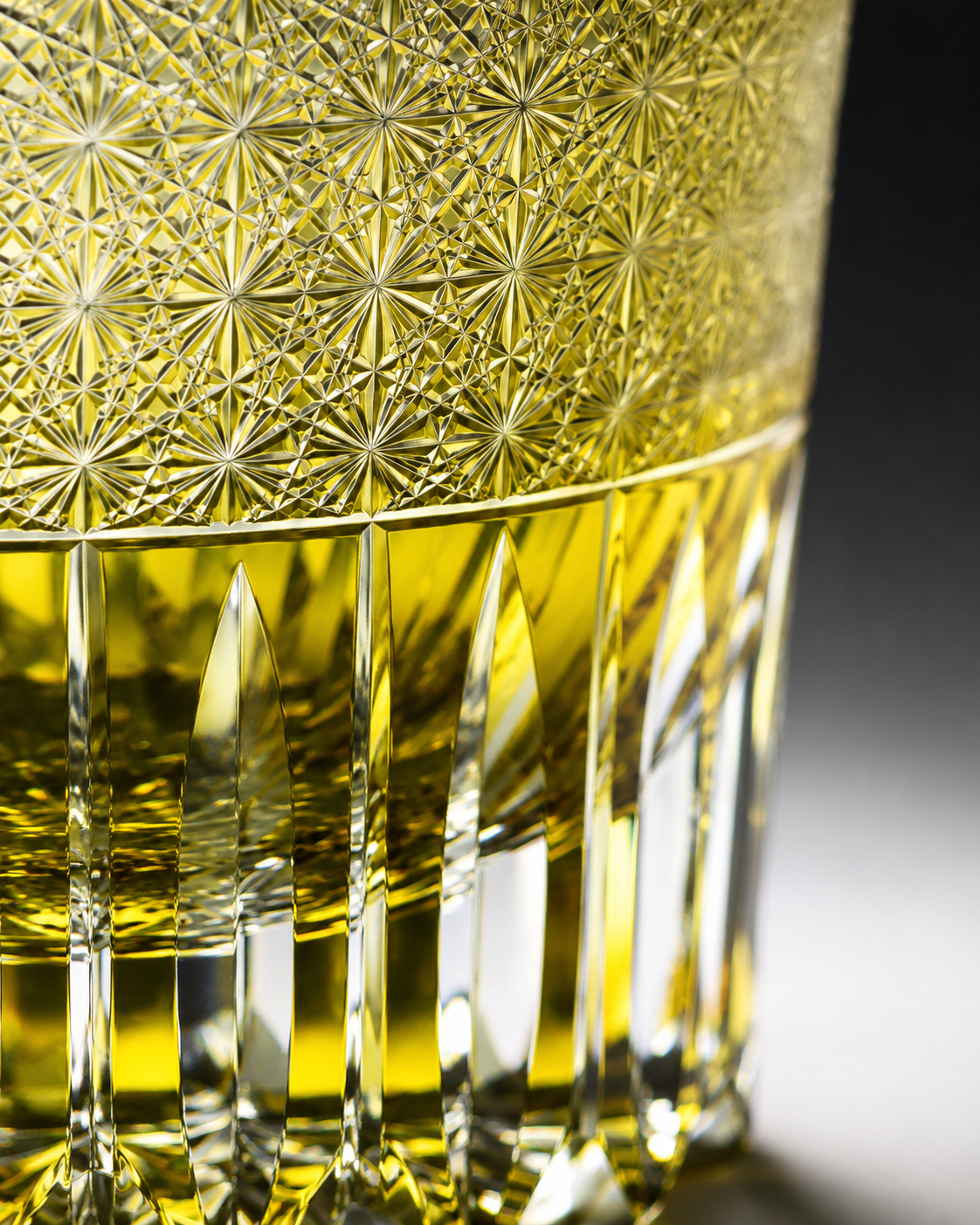 Golden Armor Edo Kiriko Whisky Glass | Japanese Crystal Tumbler - Product image 4