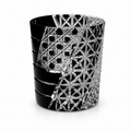 July Night Black Edo Kiriko Whisky Glass | Japanese Cut Crystal Tumbler - Product image 1