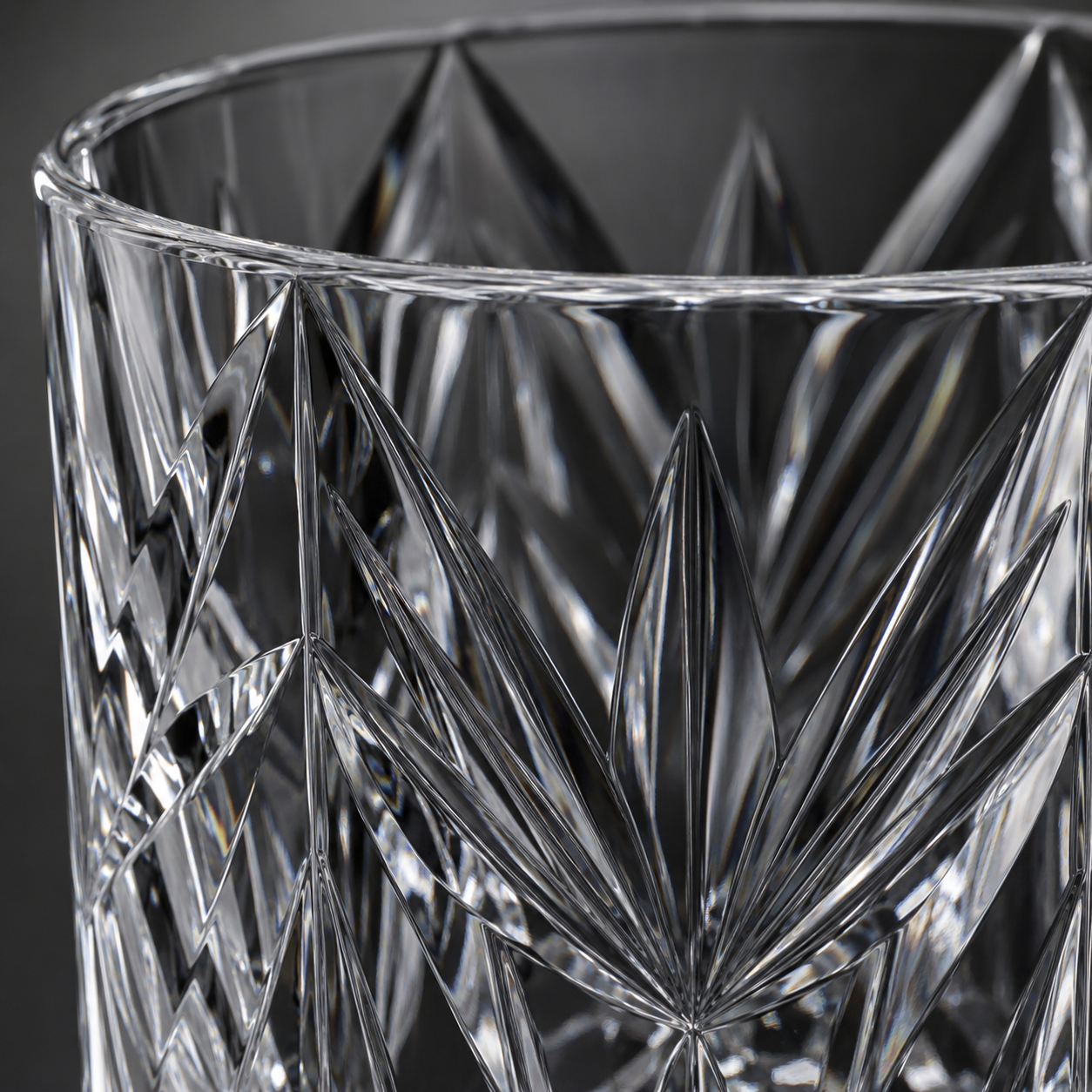 K9 Crystal Whisky Glass Gift Set | Pair of Faceted Tumblers - Product image 4