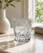 Heavenly Realm Clear Edo Kiriko Whisky Glass | Japanese Crystal Tumbler - Product image 3