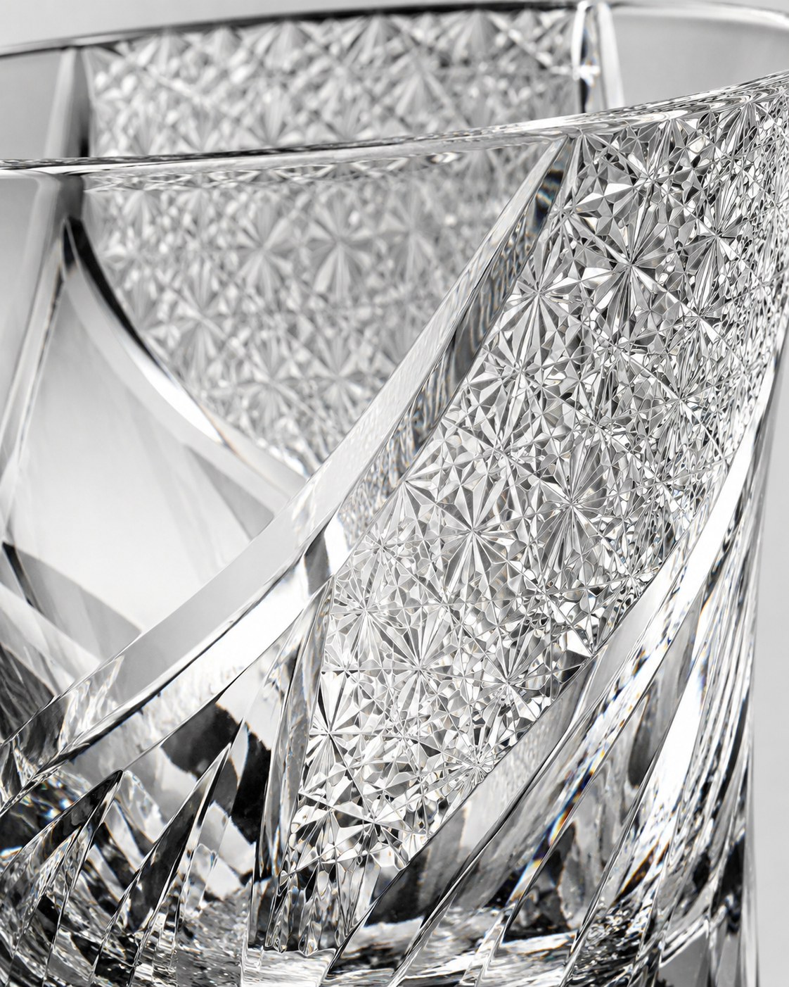 Heavenly Realm Clear Edo Kiriko Whisky Glass | Japanese Crystal Tumbler - Product image 4
