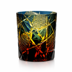Ragnarok Variant Edo Kiriko Whisky Glass | Multicolor Japanese Tumbler - Product image 1