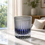 Purple Twilight Edo Kiriko Whisky Glass | Japanese Crystal Tumbler - Product image 3