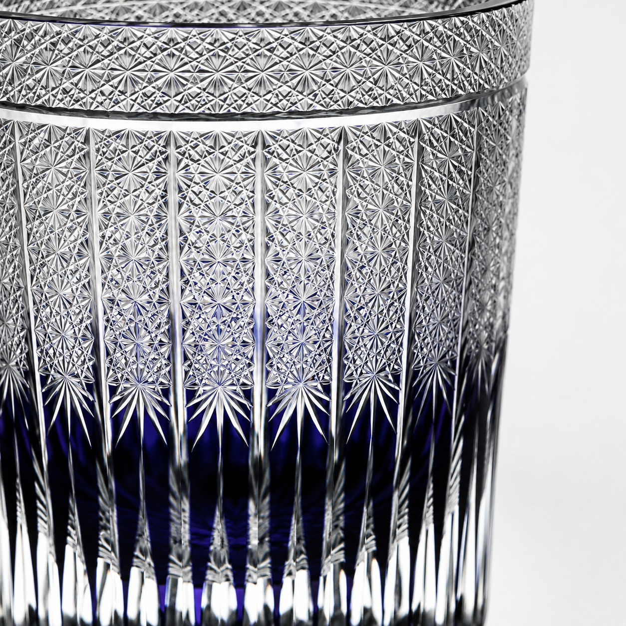 Purple Twilight Edo Kiriko Whisky Glass | Japanese Crystal Tumbler - Product image 4